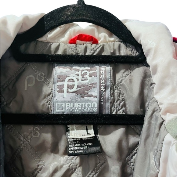 Burton Project 13 P13 Snowboard Winter Jacket Size Large 14/16 Women's Active - Picture 6 of 9